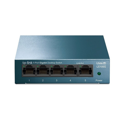 TP-Link LS105G, Unmanaged 5 Port Ethernet Switch
