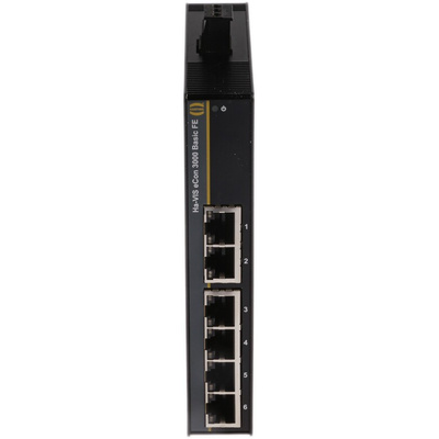HARTING eCon 3000 Series DIN Rail Mount Ethernet Switch, 6 RJ45 Ports, 10/100Mbit/s Transmission, 48V dc