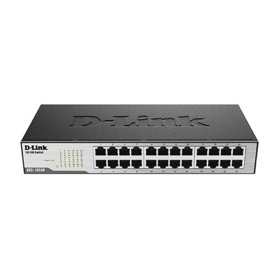 D-Link DES-1024D, Unmanaged 24 Port Ethernet Switch UK
