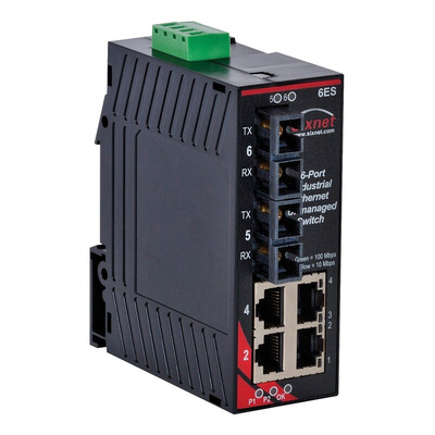 Red Lion SL-6ES Series Unmanaged Ethernet Switch