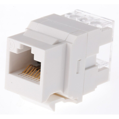 Molex Premise Networks Cat6 RJ45 8 Port Jack, UTP Shielding
