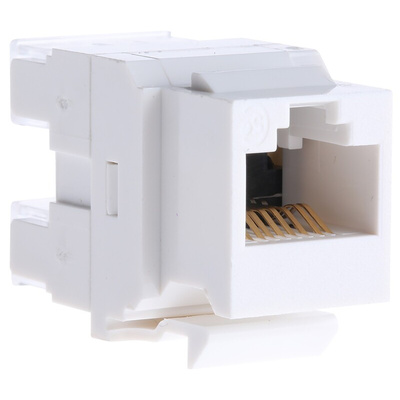 Molex Premise Networks Cat5e RJ45 8 Port Jack, UTP Shielding