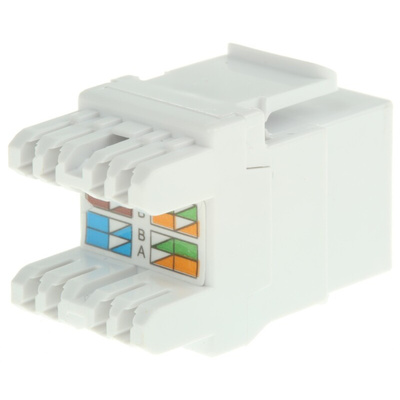 RS PRO Cat6 RJ45 1 Port Jack, UTP Shielding