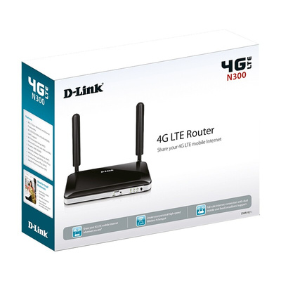 D-Link DWR-921 4G LTE, 4 Ports