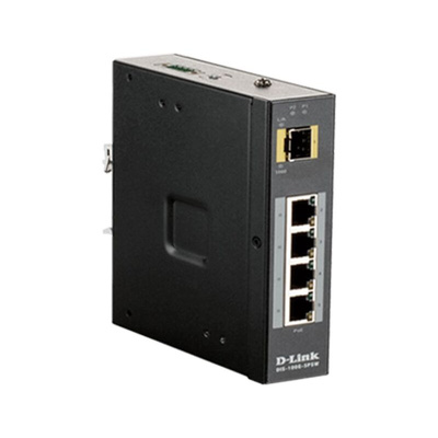 D-Link DIS-100G-5PSW, Unmanaged 5 Port Ethernet Switch With PoE
