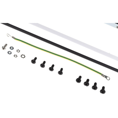 Belden KeyConnect Series Cat5e, Cat6 24 Port Keystone Patch Panel Shielded 1U Black