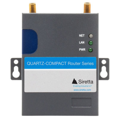 Siretta QUARTZ-COMPACT-G11-LTE(EU) + ACCESSORIES 3G, 4G, 1 x LAN, 1 x RS-232, 1 x SIM Ports