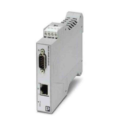 Phoenix Contact Serial Device Server, 1 Ethernet Port, 1 Serial Port, RS232, RS422, RS485 Interface