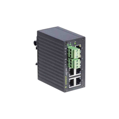 Wieland IP WIENET UMS 6, Unmanaged 6 Port Network Switch