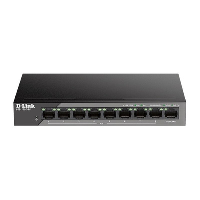 D-Link DSS-100E, Unmanaged 9 Port Ethernet Switch With PoE