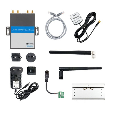 Siretta QUARTZ-GOLD-W21-LTE4 (EU) + ACCESSORIES 3G, 4G, 1 x WAN/1 x LAN, 2 x LAN Ports