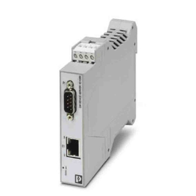 Phoenix Contact Serial Device Server, 1 Ethernet Port, 1 Serial Port, RS232, RS422, RS485 Interface