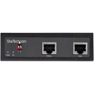 StarTech.com POESLT1G48V, Unmanaged 2 Port Ethernet Switch With PoE