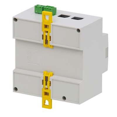 Socomec Serial Device Server, 2 Ethernet Port, 1 Serial Port, RS485 Interface, 115.2kbit/s Baud Rate
