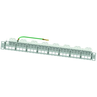 Telegartner Telegartner Data Series Cat5e, Cat6, Cat6a 48 Port RJ45 RJ Patch Panel Shielded, Unshielded 1U Black