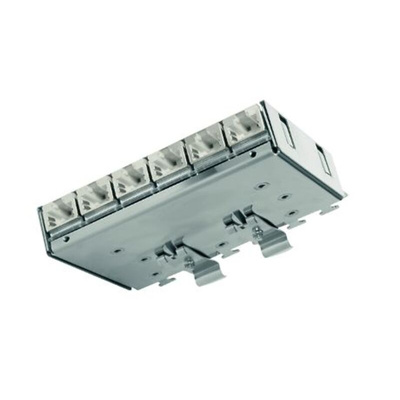 Telegartner Telegartner Data Series Cat6a 6 Port RJ11, RJ12, RJ45 RJ Patch Panel Shielded