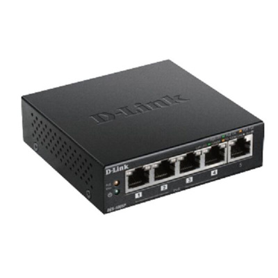 D-Link Managed 5 Port Gigabit Switch With PoE UK