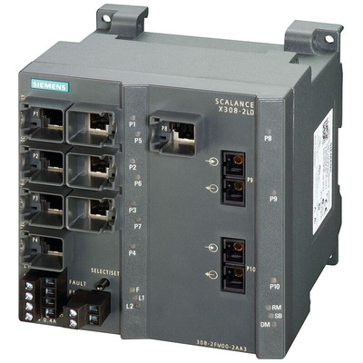 Siemens Managed 10 Port Ethernet Switch