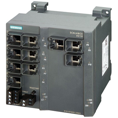 Siemens Managed 10 Port Ethernet Switch
