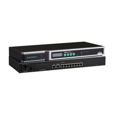 MOXA Device server, 4 Ethernet Port, 4 Serial Port, RS232, RS422, RS485 Interface, 921.6kbps Baud Rate
