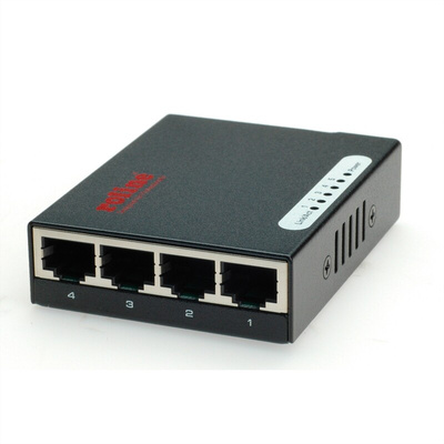 Roline 21.14.3133, Unmanaged 5 Port Switch