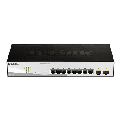 D-Link Wifi, Managed, Smart 10 Port Smart Switch, EU