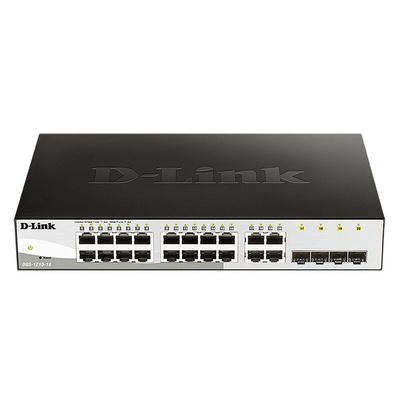 D-Link D-Link 16, Managed, Smart 16 Port Smart Switch EU