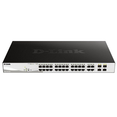 D-Link D-Link 24, Managed, Smart 24 Port Smart Switch With PoE EU