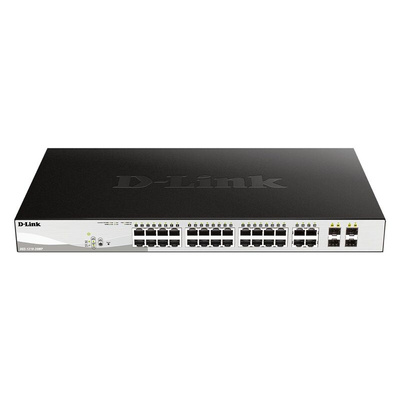 D-Link Managed, Smart 28 Port Smart Switch With PoE EU