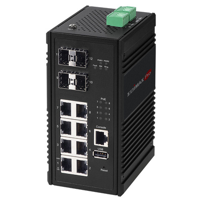 Edimax IGS-5408P, Managed 8 Port Gigabit Switch With PoE