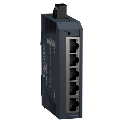 Schneider Electric Modicon, Unmanaged 5 Port Network Switch RJ-45