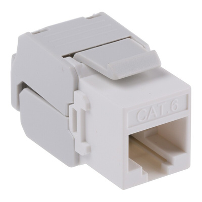 Roline Cat6 RJ45 Patch Panel Connector, UTP Shielding