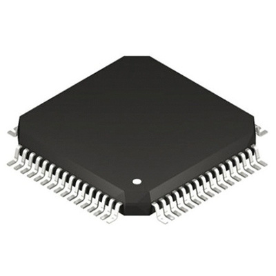 ADS1296IPAG, Analogue Front End IC, 6-Channel 24 bit, 32ksps SPI, 64-Pin TQFP