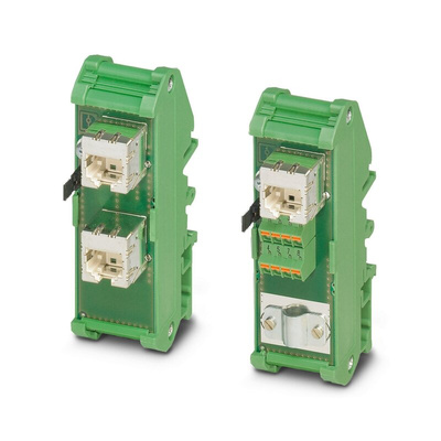 Phoenix Contact FL Series Cat5e RJ45 Patch Panel Green