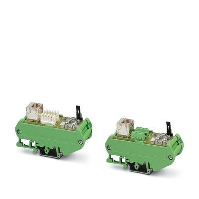 Phoenix Contact FL Series Cat5e RJ45 Patch Panel Green