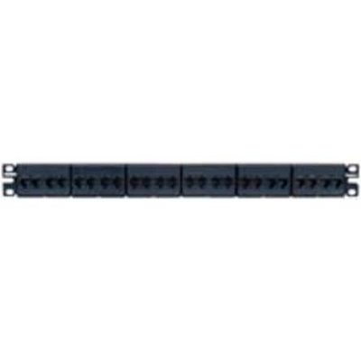 Panduit CP, Cat6e RJ45 24 Port Patch Panel, UTP Shielding