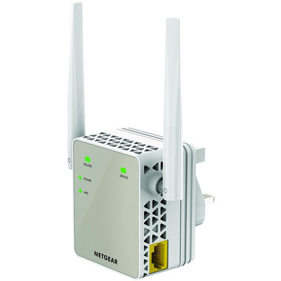 Netgear EX6120-100UKS 1 Port Wireless Access Point, 802.11ac, 802.11b, 802.11g, 802.11n, 1200Mbit/s