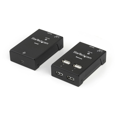 StarTech.com 4 Port USB 2.0 over CATx Extender, up to 50m Extension Distance