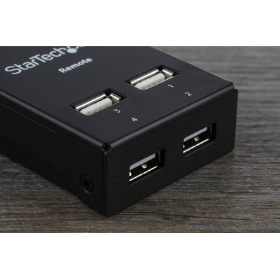 StarTech.com 4 Port USB 2.0 over CATx Extender, up to 50m Extension Distance