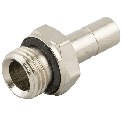 RS PRO Bulkhead Connector, Push In 8 mm BSPPx8mm