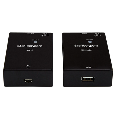 StarTech.com 1 USB 2.0 over CATx Extender, up to 50m Extension Distance