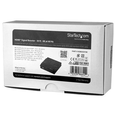 StarTech.com HDMI over HDMI HDMI Extender 10m - up to 4K Maximum Resolution