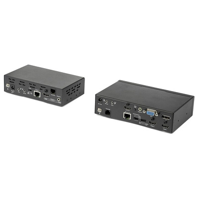 StarTech.com 2 Port DisplayPort, HDMI, VGA over HDBaseT 70m, 1920 x 1200 Maximum Resolution