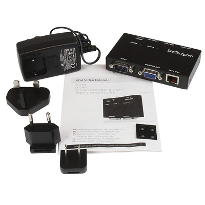 StarTech.com VGA over CATx Extender 150m, 1600 x 1200 Maximum Resolution