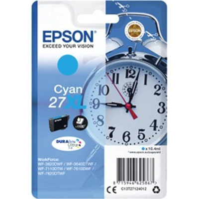 Epson C13T27124012 Cyan Ink Cartridge