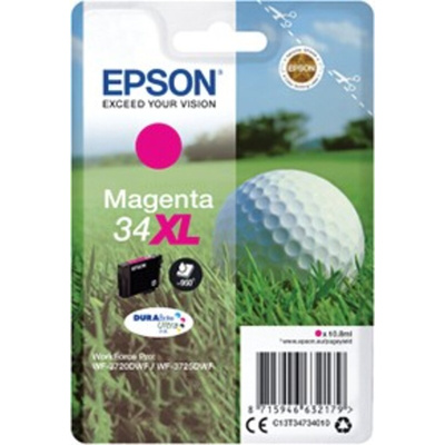 Epson C13T34734010 Magenta Ink Cartridge
