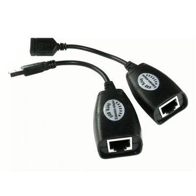 RS PRO 1 USB 1.1 over CATx Extender, up to 50m Extension Distance