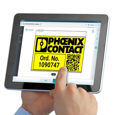 Phoenix Contact THERMOMARK GO Portable Printer, with WiFi and AirPrint Support