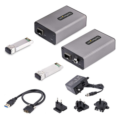 StarTech.com 2 Port USB 3.2 Fibre Extender, up to 350m Extension Distance