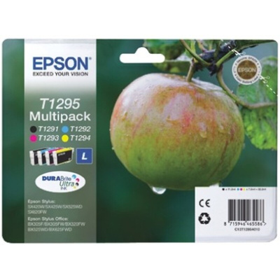 Epson T1295 Black, Cyan, Magenta, Yellow Ink Cartridge